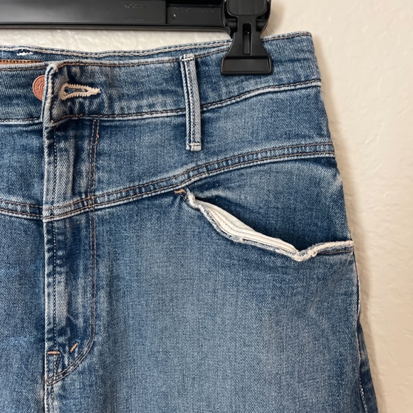 MOTHER Maxi Denim Skirt - Picture 6 of 10